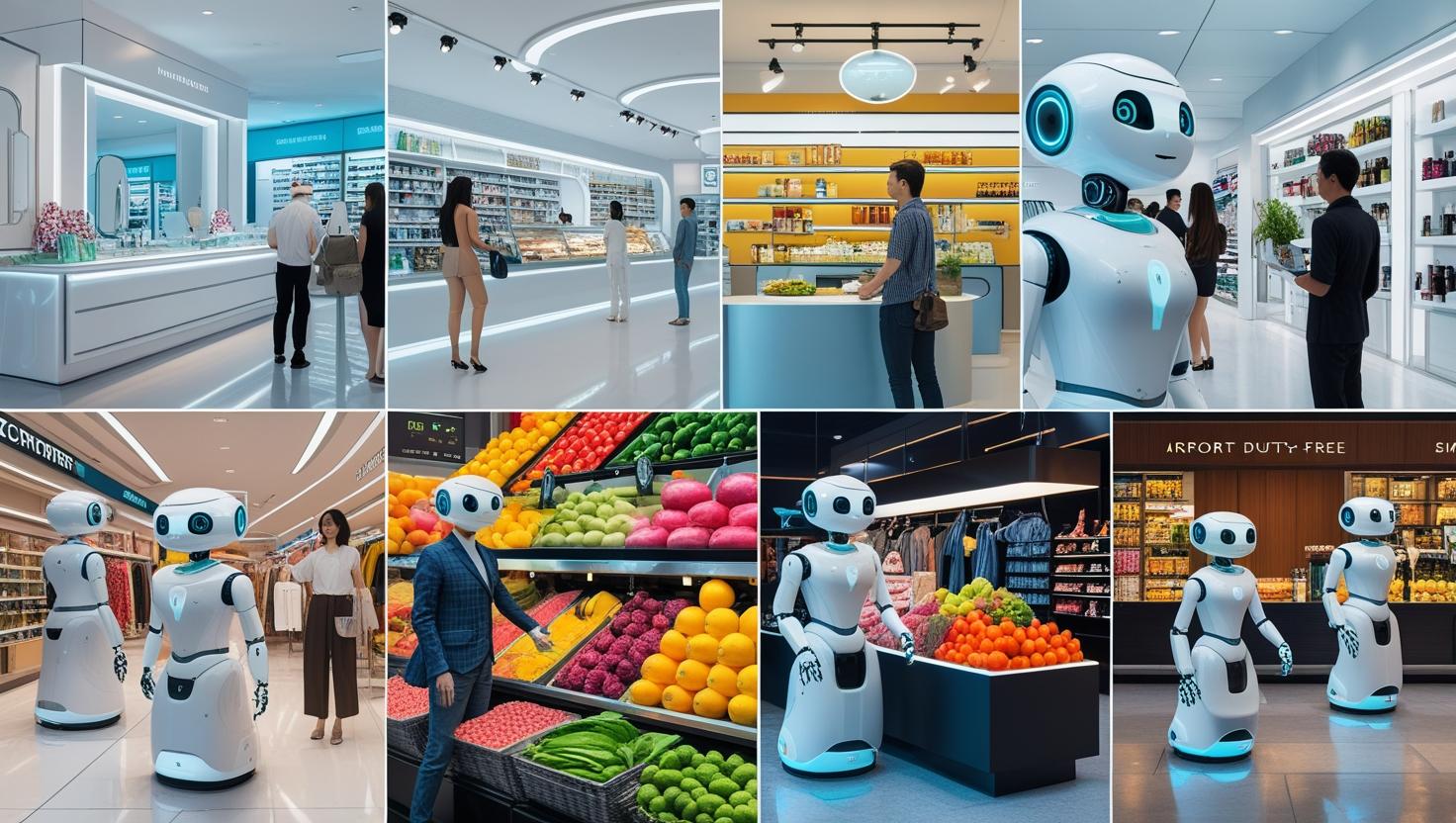 Various retail environments