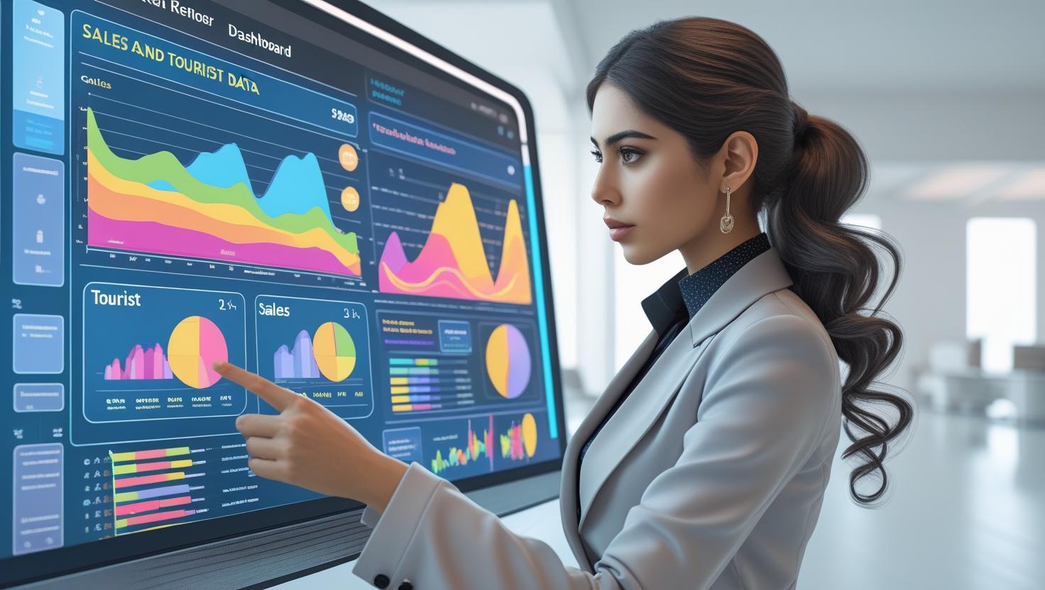 Retailer viewing analytics dashboard